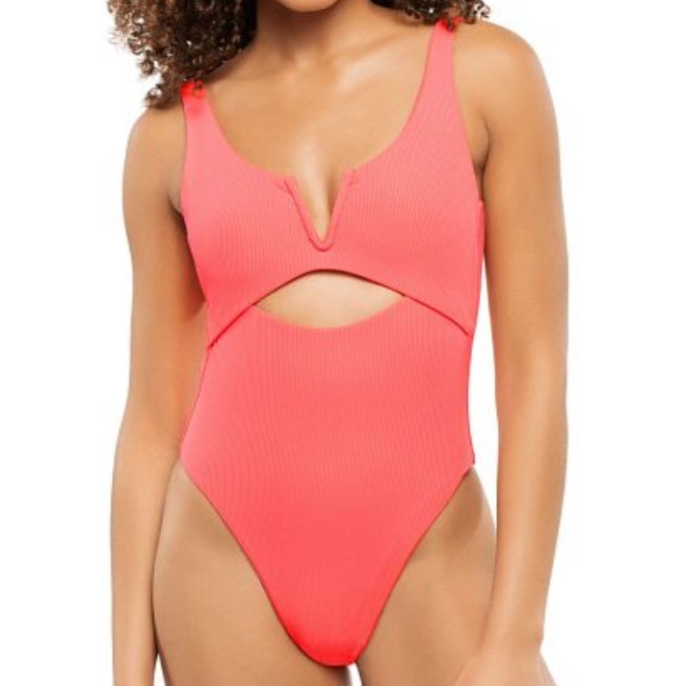 Summerful V-Neck Cutout One-Piece Swimsuit